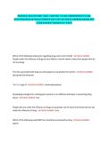 PERSONAL HEALTH &lpar;HHP 1000&rpar;- CHAPTER 7 EXAM COMPREHENSIVE EXAM &NewLine;QUESTIONS WITH DETAILED VERIFIED AND 100&percnt; ACCURATE ANSWERS BRAND NEW &NewLine;EXAM ALREADY GRADED &lpar;A&plus; PASS&rpar;