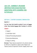 ASA 104 &ndash; BAREBOAT CRUISING CERTIFICATION EXAM PRACTICE QUESTIONS WITH ANSWERS AND RATIONALES