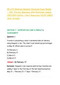 RN ATI Maternal Newborn Proctored Exam Retake - 100&plus; Practice Questions With Rationales Update&colon; 2023&sol;2024 Edition &vert; Next Generation NCLEX &lpar;NGN&rpar; Style Included&NewLine;&NewLine;
