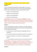 ATI Maternal Newborn Proctored Exam 2026 questions and well &NewLine;detailed answers