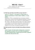 NSG 432 &ndash; Exam 1 &NewLine;GTPAL&comma; Naegele's Rule&comma; Signs of Pregnancy Questions with Detailed Answers
