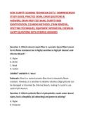 IICRC CARPET CLEANING TECHNICIAN &lpar;CCT&rpar; &vert; COMPREHENSIVE STUDY GUIDE&comma; PRACTICE EXAM&comma; EXAM QUESTIONS & ANSWERS&comma; EXAM PREP TEST BANK&comma; CARPET FIBER IDENTIFICATION&comma; CLEANING METHODS&comma; STAIN REMOVAL&comma; SPOTTING TECHNIQUES&comma; EQUIPMENT OPERATION&comma; CHEMICAL SAFETY QUEST