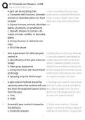 Ohio Pesticide Applicator Core Certification Exam EXAM STUDY GUIDE 2026&sol;2027 ACCURATE QUESTIONS WITH CORRECT DETAILED SOLUTIONS &vert;&vert; 100&percnt; GUARANTEED PASS NEWEST VERSION