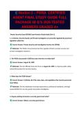 Section 2 &ndash; PSISA  CERTIFIED AGENT FINAL STUDY GUIDE FULL PACKAGE 60 Q&rsquo;S 2026 TESTED ANSWERS GRADED A&plus;