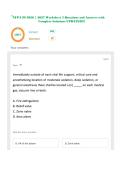 NFPA 99 2026 &vert; 2027 Worksheet 5 Questions and Answers with Complete Solutions UPDATED&excl;&excl;&excl;&excl;&period;