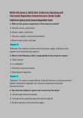 BIOD 102 Exam 2&comma; BIOD 102&colon; Endocrine Signaling and Hormonal Regulation Comprehensive Study Guide&colon; Questions & Answers&colon; Latest Updated 2026