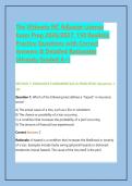 The Ultimate NC Adjuster License Exam Prep 2026&sol;2027&colon; 150 Realistic Practice Questions with Correct Answers & Detailed Rationales &lpar;Already Graded A&plus;&rpar;