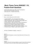&lowbar;Music Theory Terms 2026&lowbar;2027&lowbar; 110 Practice Exam Questions&period;pdf&NewLine;&NewLine;