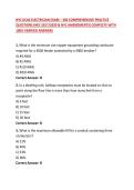 NYC DCAS ELECTRICIAN EXAM &ndash; 300 COMPREHENSIVE PRACTICE QUESTIONS &lpar;NEC 2017&sol;2020 & NYC AMENDMENTS&rpar; COMPLETE WITH 100&percnt; VERIFIED ANSWERS