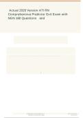 ATI RN Comprehensive Predictor Exit Exam NGN Questions&comma; Answers and Rationales 2027&NewLine;