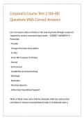 Corporal-s Course Test 2 &lpar;4A-4B&rpar; Questions With Correct Answers