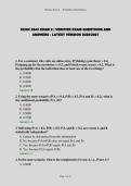 ECON 2843 EXAM 2 &vert; VERIFIED EXAM QUESTIONS AND ANSWERS - LATEST VERSION 2026&sol;2027&NewLine;&NewLine;