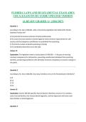 FLORIDA DENTAL LAWS & RULES MASTERY&colon; 200 EXAM-READY QUESTIONS WITH EXPLANATIONS FOR BOARD SUCCESS&NewLine;