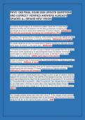 PHYS 1260 FINAL EXAM 2026 UPDATE QUESTIONS&NewLine;AND CORRECT VERIFIED ANSWERS ALREADY&NewLine;GRADED A&plus; &lpar;BRAND NEW VISION&rpar;