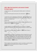 C810 -Wgu Exam questions and answers Graded&NewLine;A&plus;&vert;latest update&NewLine;A Patient logs into a clinic's patient portal to find the results of a cholesterol&NewLine;screening&period;&NewLine;Which tab should the patient look under for this information&quest; - Labs&NewLine;A patient had a doc