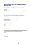 FIRE OFFICER III Exam Questions And Correct Verified Answers