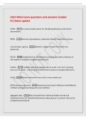C810 WGU Exam questions and answers Graded&NewLine;A&plus;&vert;latest update&NewLine;LOINC -A universal code system for identifying laboratory and clinical&NewLine;observations&NewLine;NPDB -Record
