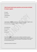 C810 Study Guide Exam questions and answers Graded&NewLine;A&plus;&vert;latest update&NewLine;A&rpar; Implant&NewLine;B&rpar; HIV&sol;AIDS&NewLine;C&rpar; Birth defects&NewLine;D&rpar; Trauma&NewLine;C&rpar; Birth defects -Case definition is important for all types of registries&period; Age&NewLine;will certainly be an important criterion for acces
