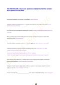 FIRE INSTRUCTOR 1 Final Exam Questions And Correct Verified &NewLine;Answers New Updated Version