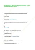 FIRE Instructor 2 Final Exam Questions And Correct Verified Answers New Updated Version