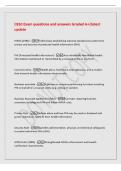 C810 Exam questions and answers Graded A&plus;&vert;latest&NewLine;update&NewLine;HIPAA &lpar;1996&rpar; -Federal law establishing national standards to protect the&NewLine;privacy and security of protected health information &lpar;PHI&rpar;&period;&NewLine;PHI &lpar;Protected Health Information&rpar; -Any individually identifia