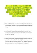 Nra basic RSO Test Key EXAM WITH ACCURATE QUESTIONS AND ANSWERS &lpar;VERIFIED ANSWERS&rpar; &vert; LATEST &lpar;2026&sol;2027&rpar; UPDATED VERSION &vert; 100&percnt; GUARANTEED PASS &lbrace;JUST RELEASED&rcub;