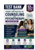 Test Bank for Theory and Practice of Counseling and Psychotherapy&comma; 12th Edition  Updated Edition