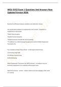 WGU D352 Exam 1 Questions And Correct Verified Answers New Updated Version 2026