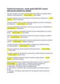 Florida Fire instructor 1 study guide 2026&sol;2027 version &NewLine;with correct answers A&plus; Graded 