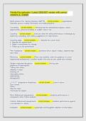 Florida Fire instructor I Latest 2026&sol;2027 version with correct &NewLine;answers A&plus; Graded&NewLine;