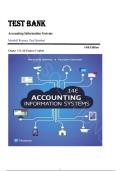 Test bank for accounting information systems 14 edition by marshall romney paul steinbart&vert;ISBN&semi;9780134474021&vert;All chapters included