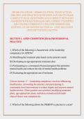 NR 668 CEA EXAM &sol; NR668 CEA FINAL EXAM ACTUAL 2026&sol;2027 AND PRACTICE QUESTIONS ACCURATE EXAM COMPLETE REAL QUESTIONS AND CORRECT DETAILED ANSWERS WITH RATIONALES &lpar;100&percnt; CORRECT VERIFIED SOLUTIONS&rpar; CURRENTLY UPDATED VERSION 2026 EDITION &vert;GUARANTEED SUCCESS 