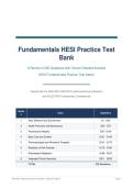 FUNDAMENTALS HESI PRACTICE TEST BANK 2026&sol;2027 &vert; 220 Questions with Detailed Answers &vert; HESI Fundamentals Review &vert; Pass Guaranteed - A&plus; Graded&NewLine;&NewLine;