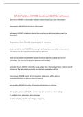 CST 201 Final Exam &vert; UPDATED Questions with 100&percnt; Correct Answers&NewLine;