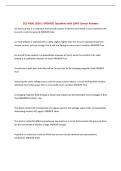 ECE FINAL 2026 &vert; UPDATED Questions with 100&percnt; Correct Answers&NewLine;