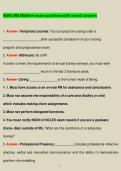 NURS 406 Midterm Exam &vert; Comprehensive Practice Questions & Detailed Answers