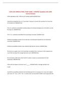 ECON 160&colon; MARCAL FINAL STUDY GUIDE &vert; UPDATED Questions with 100&percnt; Correct Answers