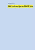 PMHNP Comprehensive Review &vert; Practice Questions & Detailed Answers