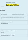 Comprehensive Question Bank for PMHNP Board Certification &vert; Practice Questions & Detailed Rationales