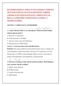 BSN 266 HESI Med Surg Exam 2026&sol;2027 ULTIMATE BUNDLE&colon; 500&plus; NGN Practice Questions with Answers & Rationales &vert;  Complete Coverage of ALL Med-Surge Topics &vert; Two Full Test Banks in One &vert; A&plus; Graded