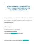 MARYLAND HOME IMPROVEMENT&NewLine;PRACTICE TEST&vert; COMPREHENSIVE&NewLine;QUESTIONS AND ANSWERS