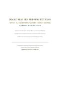 HESI MED SURG EXIT EXAM V1 2026&sol;2027 &vert; 160 Real Questions & Correct Answers &vert; Walden University &vert; Pass Guaranteed - A&plus; Graded&NewLine;&NewLine;