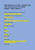 NENA ENP EXAM FULLY SOLVED &ndash; COMPLETE EXAM STUDY GUIDE 2026&sol;2027 WITH VERIFIED ANSWERS &vert; NEWEST VERSION&period; A&plus;