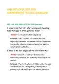 CASA REPL EXAM 2025-2026&colon; COMPREHENSIVE PRACTICE QUESTIONS