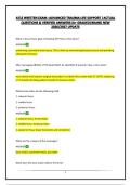 ATLS WRITTEN EXAM -ADVANCED TRAUMA LIFE SUPPORT &vert;ACTUAL QUESTIONS & VERIFIED ANSWERS&vert;A&plus; GRADED&vert;BRAND NEW 2026&sol;2027 UPDATE