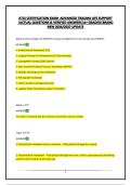 ATLS CERTIFICATION EXAM -ADVANCED TRAUMA LIFE SUPPORT &vert;ACTUAL QUESTIONS & VERIFIED ANSWERS&vert;A&plus; GRADED&vert;BRAND NEW 2026&sol;2027 UPDATE