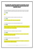 ATLS EXAM PREP -ADVANCED TRAUMA LIFE SUPPORT &vert;ACTUAL QUESTIONS & VERIFIED ANSWERS&vert;A&plus; GRADED&vert;BRAND NEW 2026&sol;2027 UPDATE