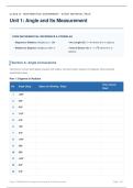 Angles and Measurement &ndash; Complete 