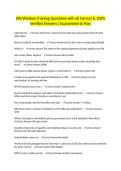 SPS Window Training Questions with all Correct & 100&percnt; Verified Answers &vert;Guaranteed to Pass