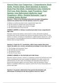General State Law Comparison &vert; Comprehensive Study Guide&comma; Practice Exam&comma; Exam Questions & Answers&comma; Exam Prep Test Bank&comma; Constitutional Law&comma; Criminal & Civil Law&comma; State Statutes&comma; Legal Procedures&comma; Court Systems&comma; Law Enforcement Authority&comma; Legal Compliance&comma;